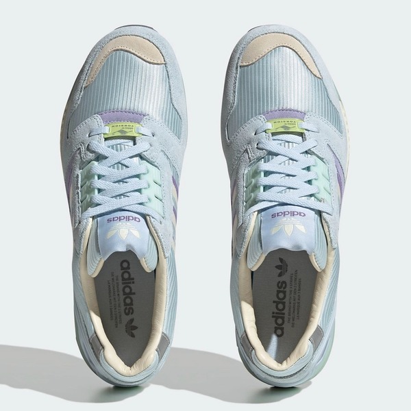 スニーカー adidas Triple Sky Blue Lavender With the adidas ZX 8000